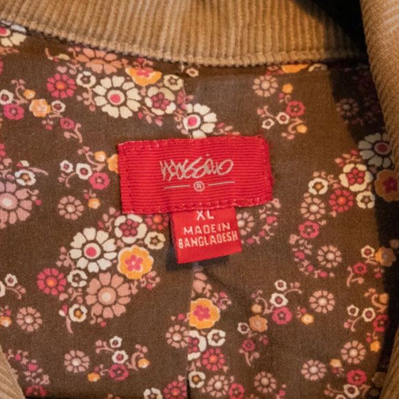 70's Style Corduroy Button Up Jacket - Picture 6 of 6